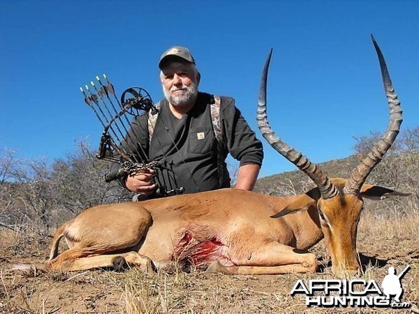 Bowhunting Impala South Africa