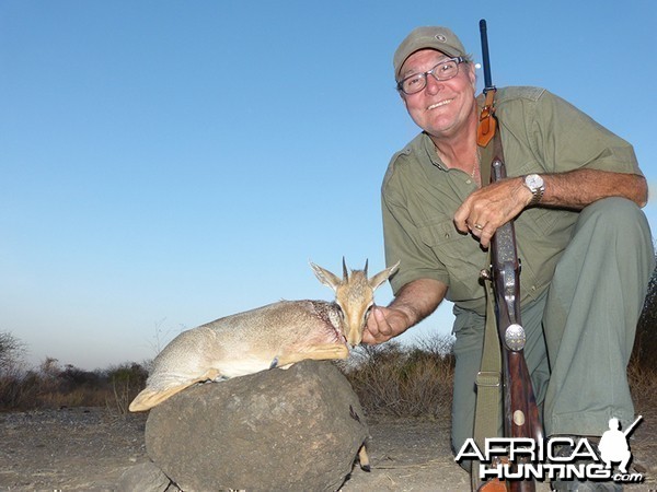 Dik Dik hunt with Wintershoek Johnny Vivier Safaris