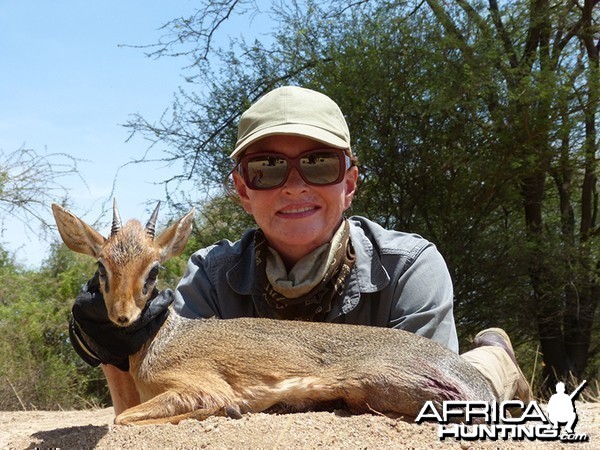 Dik Dik hunt with Wintershoek Johnny Vivier Safaris