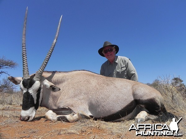 Gemsbok hunt with Wintershoek Johnny Vivier Safaris