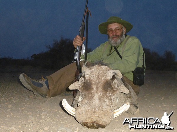 Warthog hunt with Wintershoek Johnny Vivier Safaris