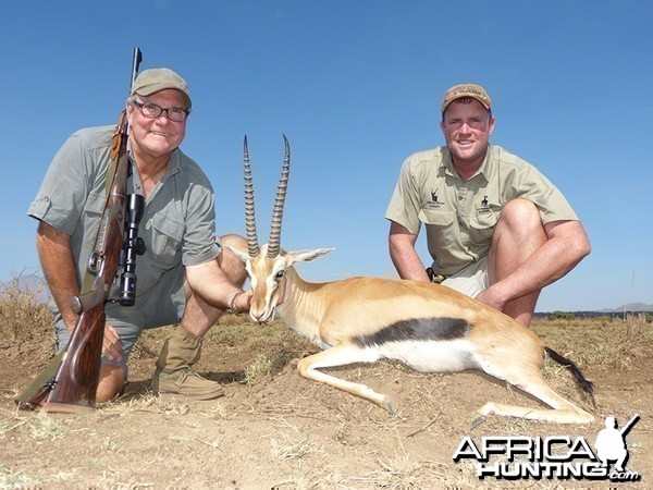 Thompson Gazelle hunt with Wintershoek Johnny Vivier Safaris