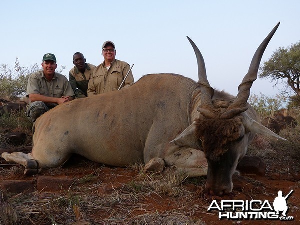 Eland hunt with Wintershoek Johnny Vivier Safaris