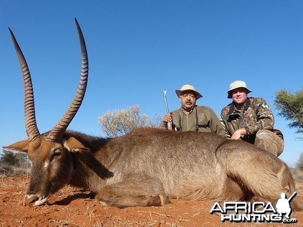 Waterbuck hunt with Wintershoek Johnny Vivier Safaris