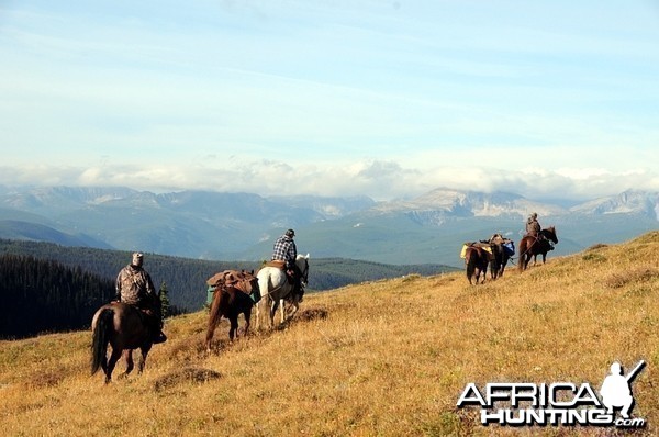 Hunting Big Horn Sheep in Southern British Columbia Canada