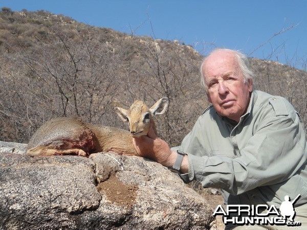 Damara Dik-Dik hunted with Ozondjahe Hunting Safaris in Namibia