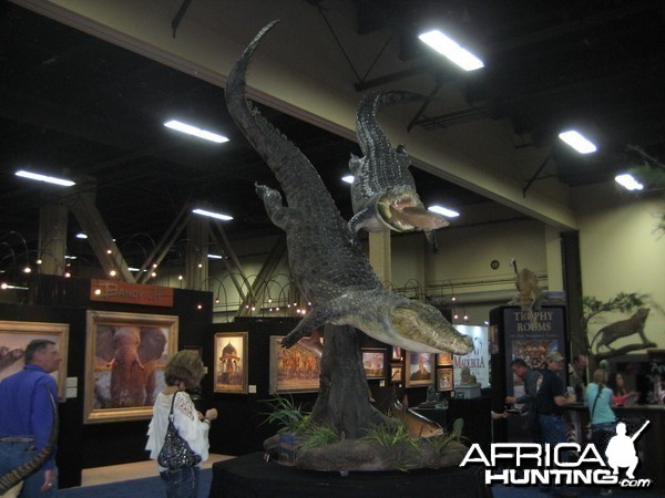 Taxidermy at Safari Club International Convention