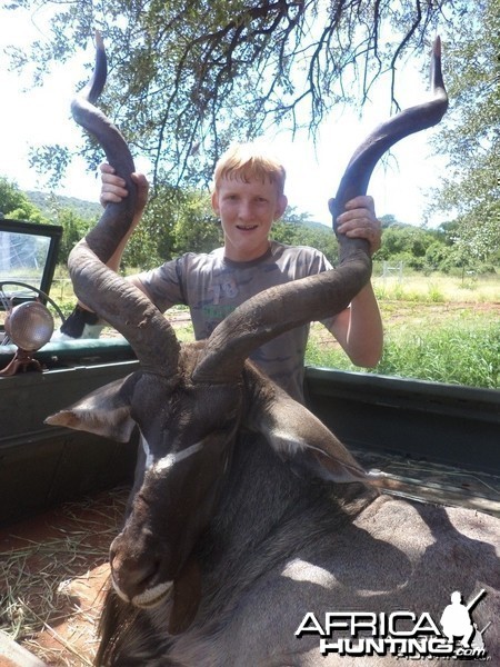 51&quot; Kudu Bull shot at King's Kloof