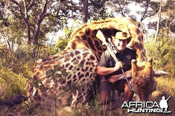 Awesome Giraffe Hunt in Limpopo