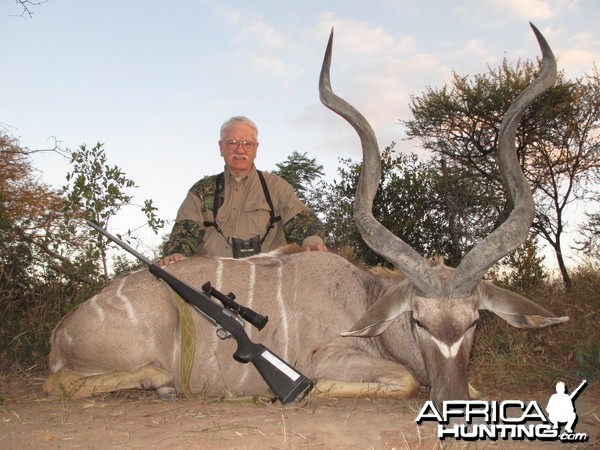 54&quot; kudu shot just at sundown