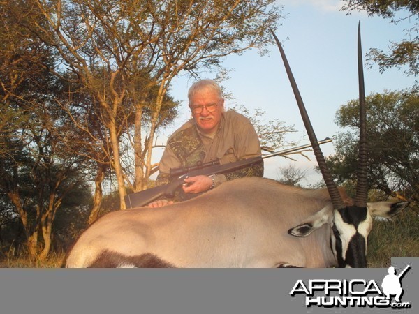 40&quot; gemsbok after two days of hunting