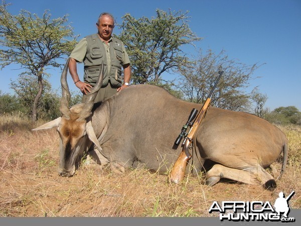 Juan Carlos from Spain with a nice Eland