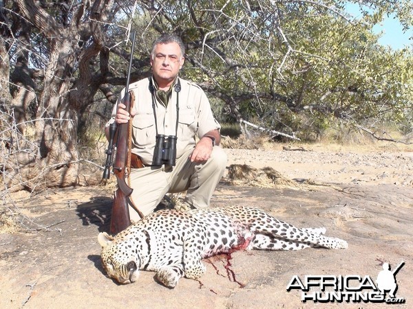 Leopard Hunt Namibia