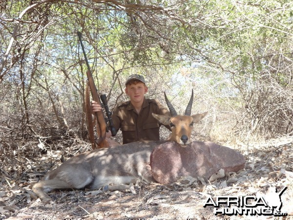 7 1/2  &quot; Mountain reedbuck shot at King's Kloof.