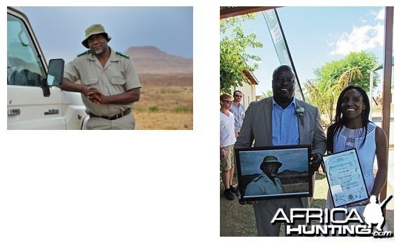 NAPHA Conservationist of the Year Award 2014 Mr Victor Katanga