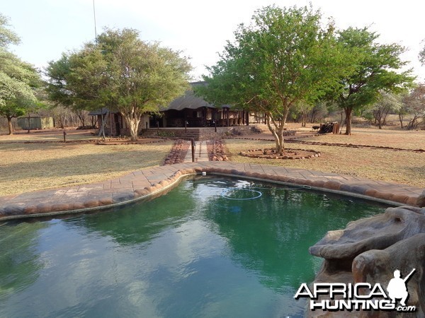 Lodge Pool at Arc Africa Hunting Safaris - Waterberg Concession