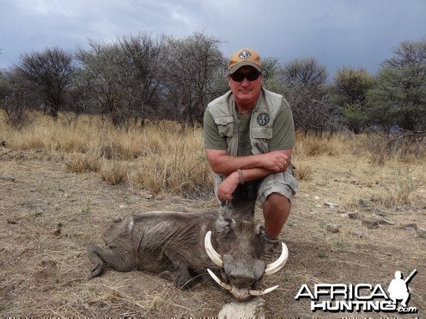 2014 hunt with Nick Knolte Hunting Safaris in Namibib