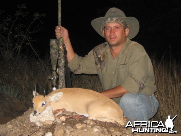 Steenbok hunted at Westfalen Hunting Safaris Namibia