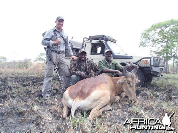 Hartebeest Hunting Tanzania