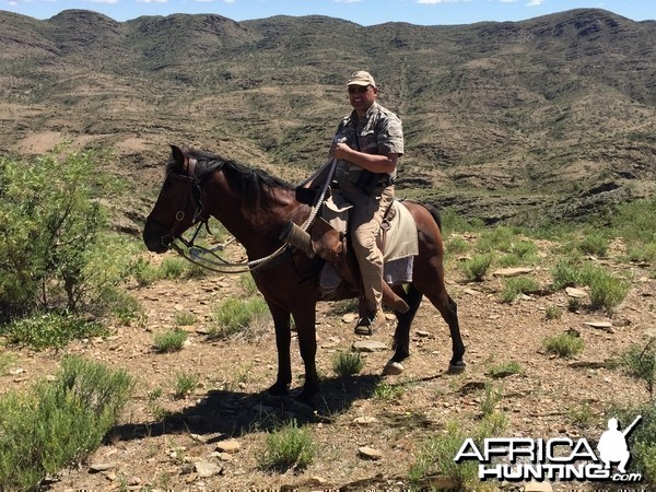 Namibian Horseback Hunting