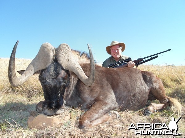 Michael J. Storinsky and his Black Wildebeest