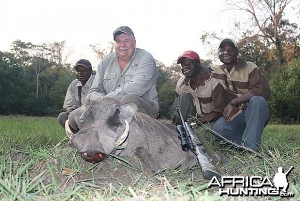 Warthog Hunting in Tanzania