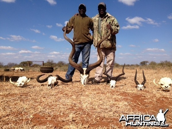 2015 Limpopo trackers with trophies