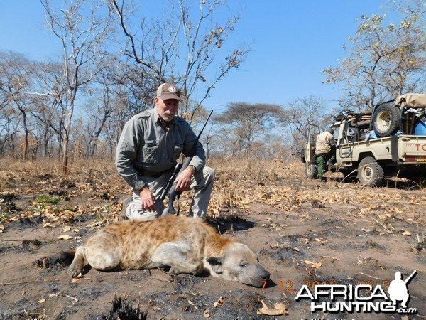 Hunting Hyena in Tanzania with Nathan Askew of Bullet Safaris