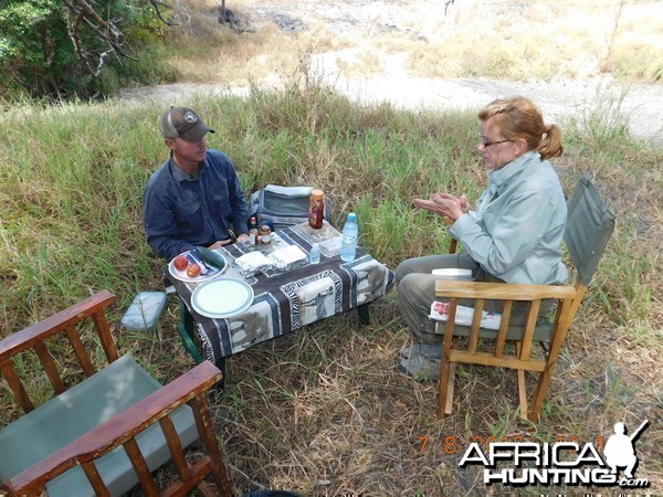 Lunch in Tanzania with Nathan Askew of Bullet Safaris