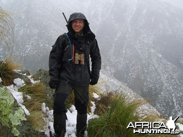 Looking for Tahr in the mountains