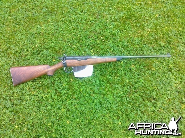 The 303 Lee Enfield sporting rifle I built