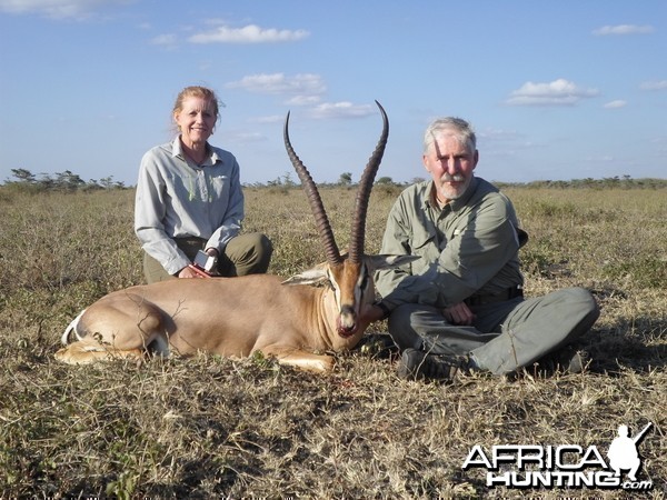 Hunting Grant Gazelle in Tanzania with Nathan Askew of Bullet Safaris