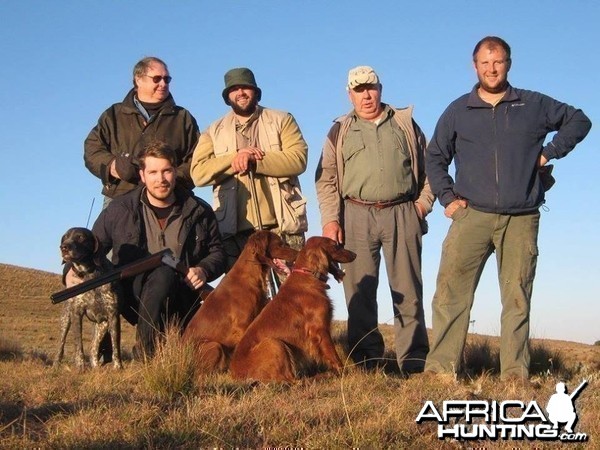 Wing shooting - Mankazana Valley