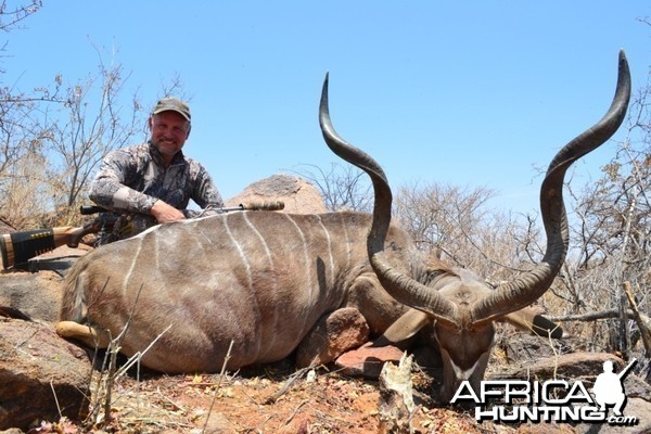 Kudu bull - 54&quot; -Namibia
