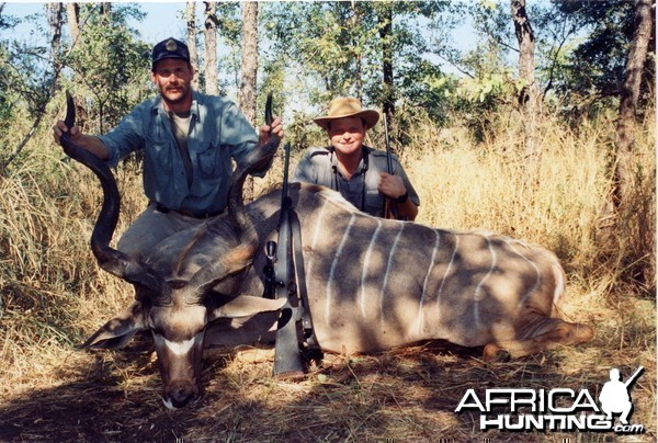 Terry Wagner kudu - Zimbabwe