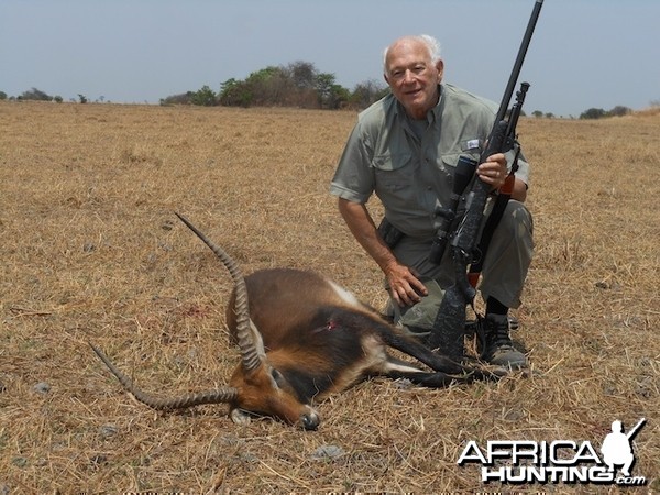 Another Black Lechwe with Spear Safaris