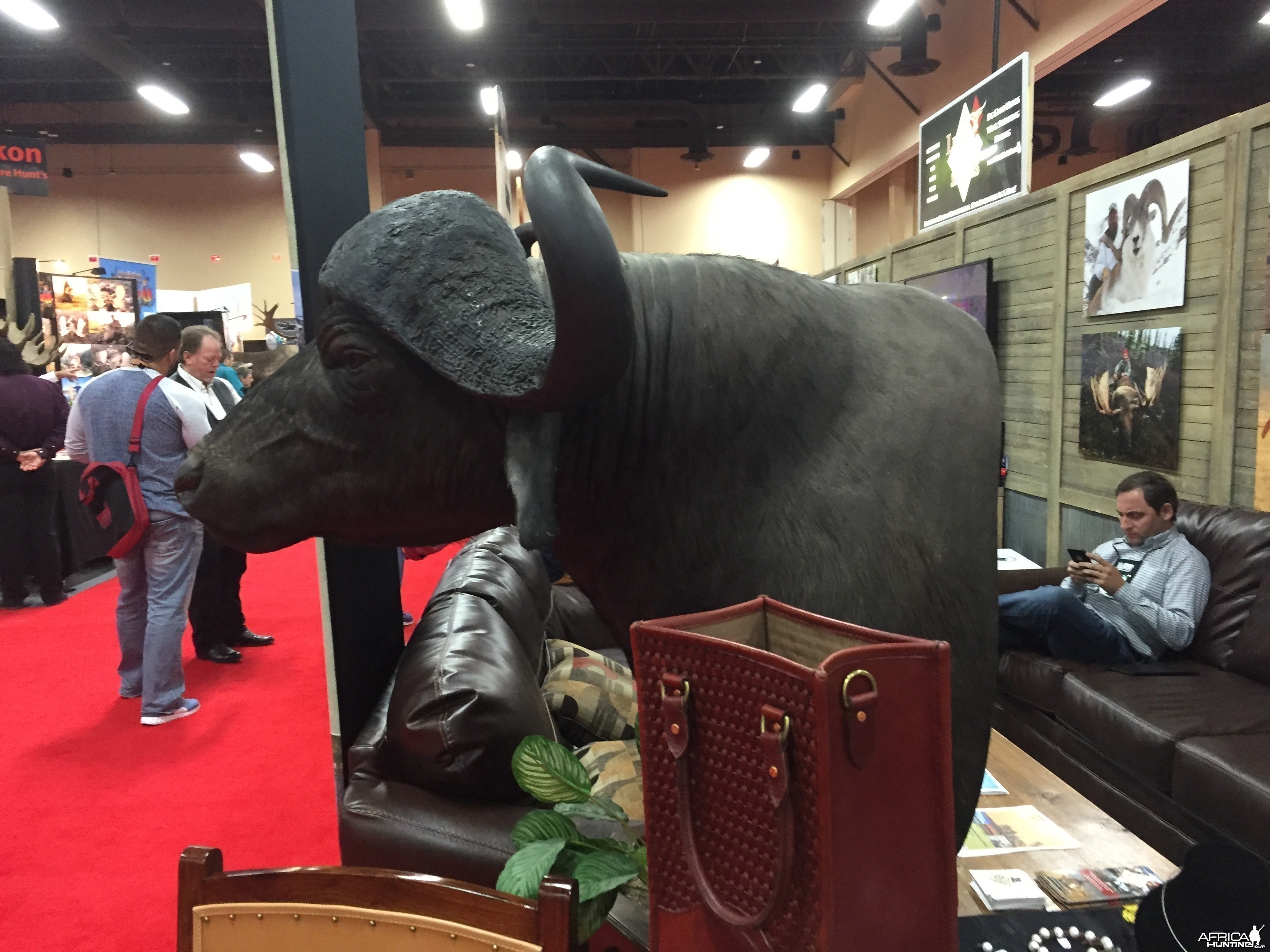 Taxidermy at Safari Club International Convention