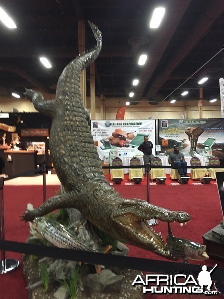 Taxidermy at Safari Club International Convention