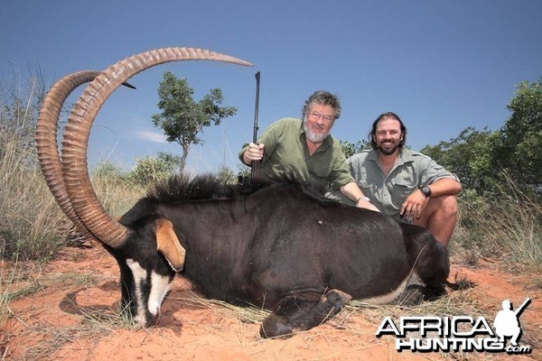 Hunting Sable in Namibia