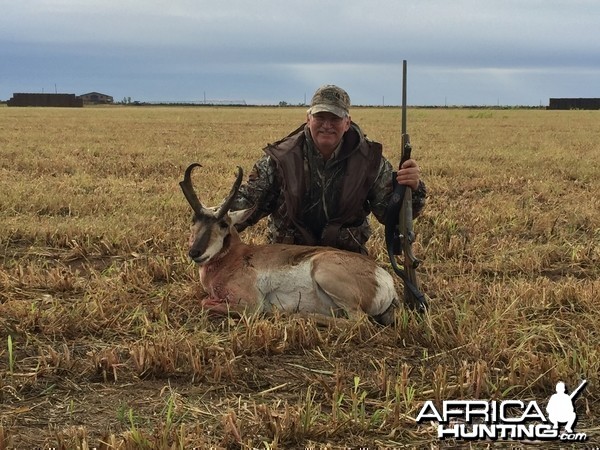 Texas Panhandle pronghorn with Rockin G Ranch