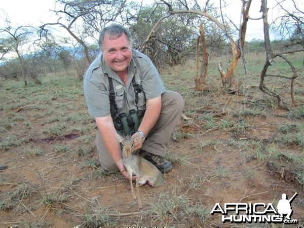 Guenther Dik Dik Hunted in Uganda