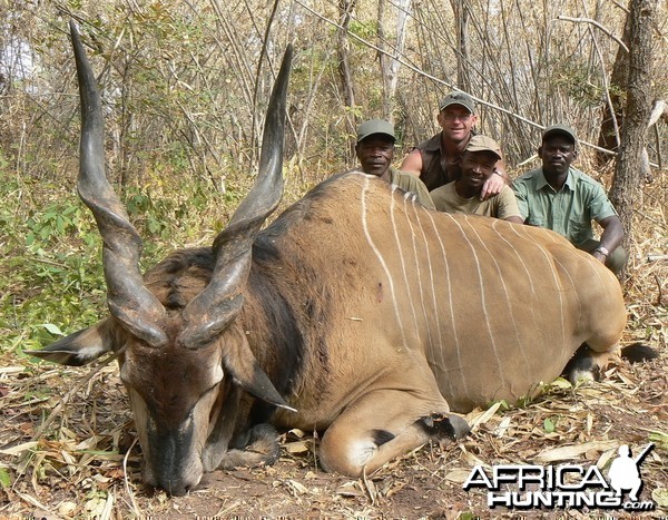 Lord Derby Eland Hunting in C.A.R.