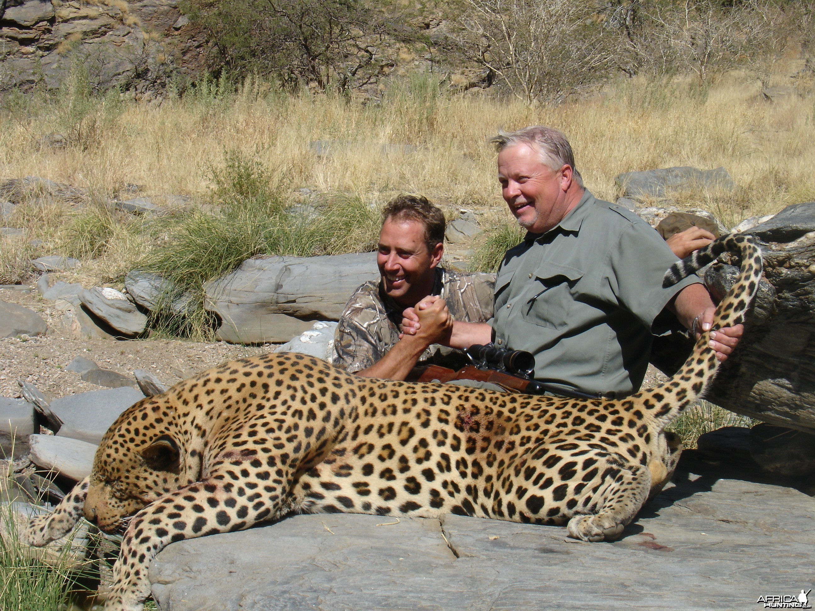 Brad Smith from Texas with Monster Leopard