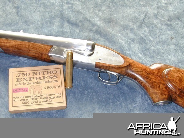 Double Rifle 750 Nitro Express made by Armitalia di Lucchini Sandro &amp; C