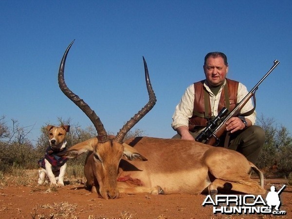 Impala hunted with Hartzview Hunting Safaris