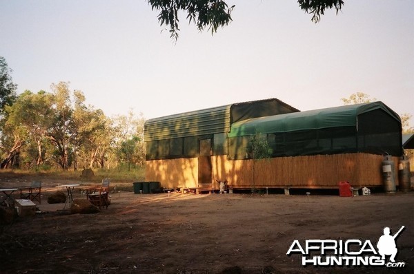 Buffalo camp, Arnhemland, Australia.