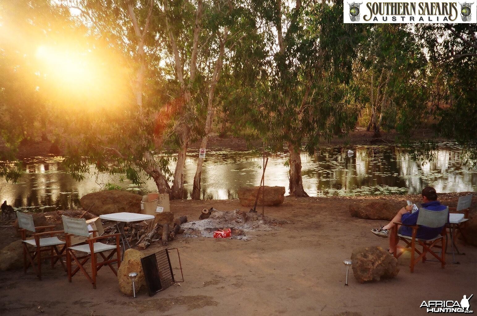 Buffalo camp, Arnhemland, Australia.