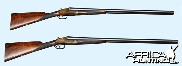 Custom Pair of 12 Gauge Holland &amp; Holland Shotguns