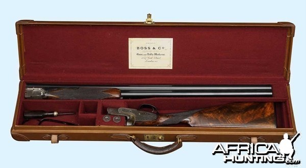 12 gauge Boss &amp; Co. O/U Shotgun