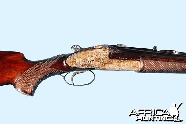 Joseph Winkler Custom .375 &amp; 30.06 Double Rifle